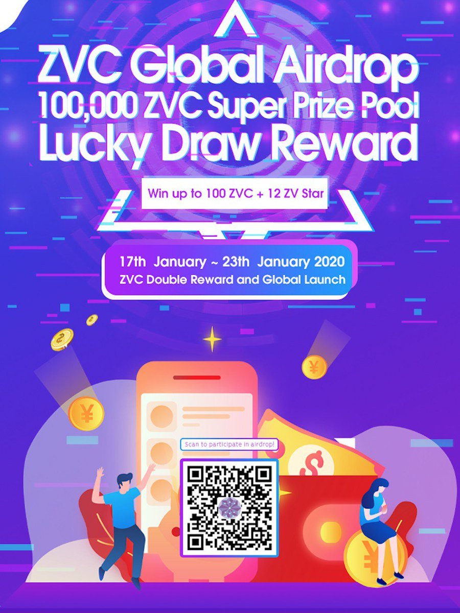 zv_chain's tweet photo. 🥳Tomorrow is the last of the ZVC Global Airdrop Program!! Don't miss out guys!! 🥳 

Win up to 100 ZVC and participate in the lucky draw to win 100,000 ZVC!! 

Invitation referral code: https://t.co/ruZHpjHL2j

#zvchain #zvc #airdrop #lottery #luckydraw https://t.co/1Zx0IOWHCG