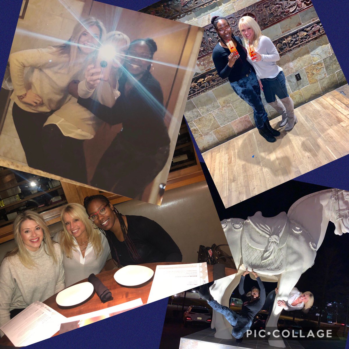 DddavDawn's tweet photo. Best of times with my closest Fit Fam! We’re going to take on the world together. Friends for life! #goodgirls #foreverfriends #bringingourdifferences #alwaysfun #threeamigos #threeamagas #pfchangs #onceamonth #girlsnight #eat #friendsthateattogether https://t.co/wDrRyNMv4Y