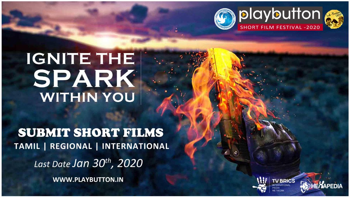 PlayButtonapp's tweet photo. PBSFF 2020 #Chennai #shortfilms https://t.co/pMSmRfWGCR