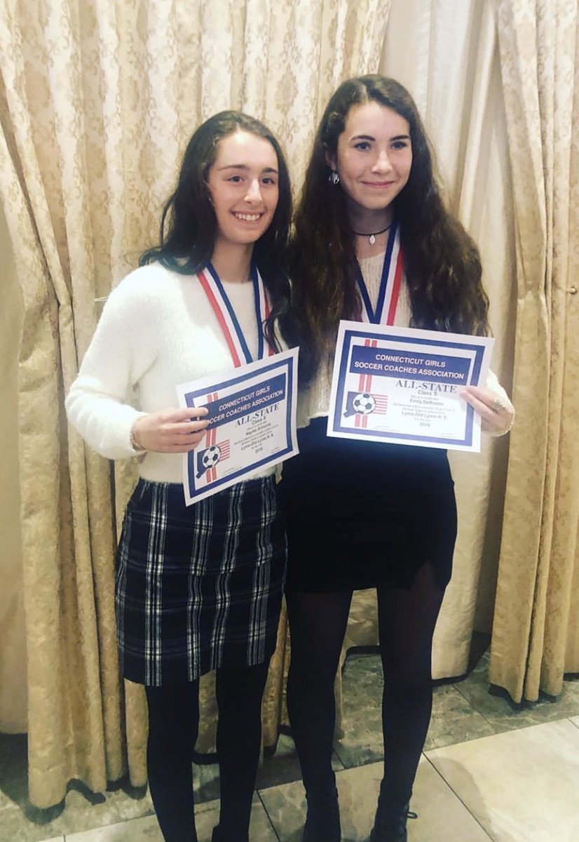 HilheckAD's tweet photo. Congratulations to Kaylee Armenia and Emily DeRoehn on earning CGSCA All-State Soccer Award! Proud of you ladies! #lolschools #lolwildcats #CGSCA #Allstate https://t.co/S8PsUJ7gld