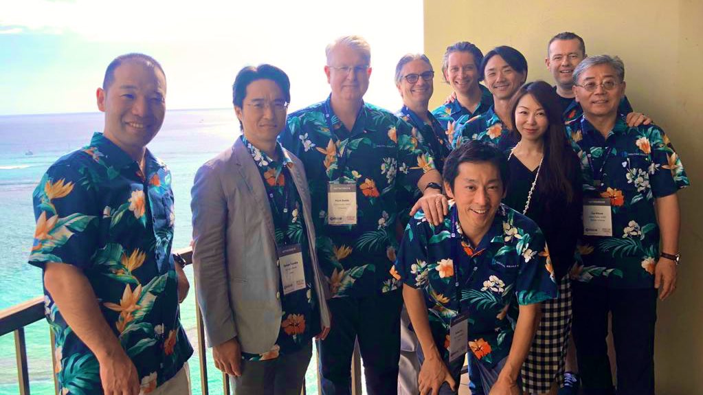 digitalrealty's tweet image. Our @DigitalAPAC team is embracing the Hawaiian vibes 🌺 at #PTC20 and enjoying the views 🏝between meetings. Come meet us in the Rainbow Tower, Fl 22.