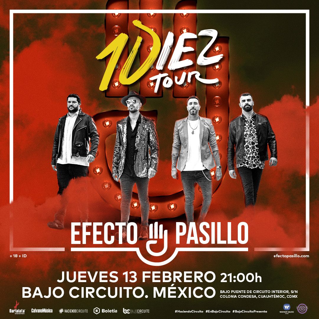 Nosotros ya estamos listos para bailar y gozar con <a href="/efectopasillo/">Efecto Pasillo</a>​, ¿y ustedes? Bajo Circuito se honra en recibirlos en su gira 2020 este 13 de febrero. Directamente desde Gran Canaria, este cuarteto de increíbles músicos vendrán a contagiarnos con sus ritmos latinos.