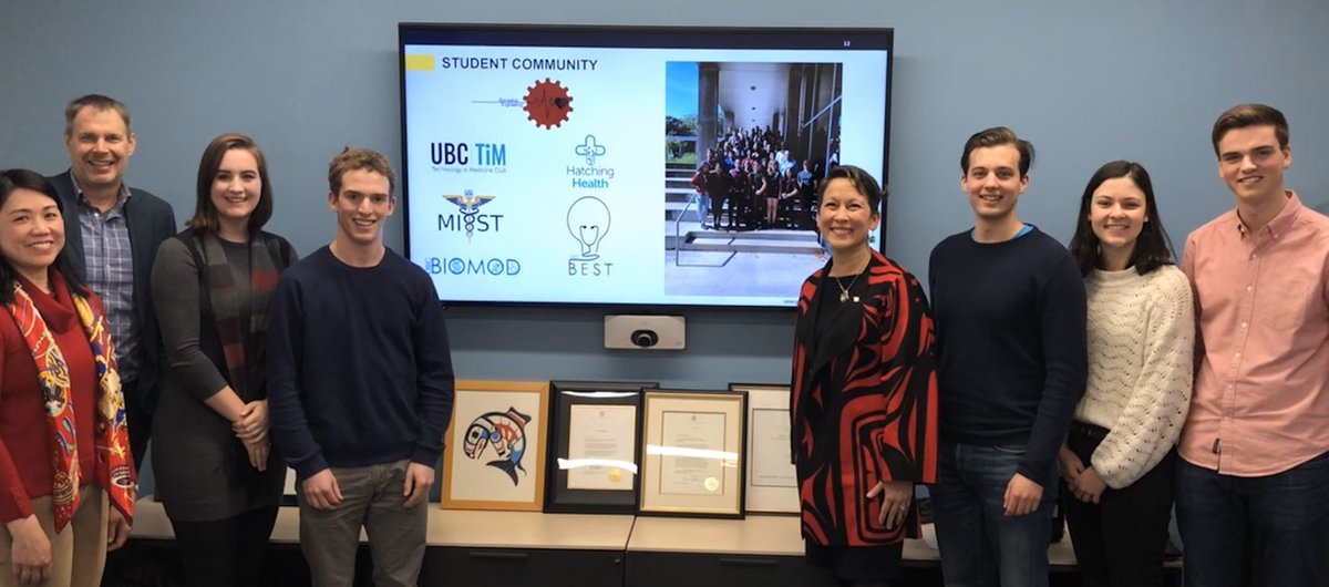 melaniejmark's tweet photo. Huge thanks to the faculty &amp; students of @UBC’s School of Biomedical Engineering for sharing your passion for tech, research &amp; innovation! UBC is a world class education destination of choice. Keep striving to solve  complex issues by building the #BestBC https://t.co/dA98yB3d0v https://t.co/YRl0jTNsLx