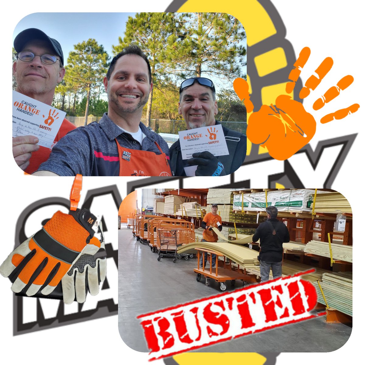 Jon_Wayne_Payne's tweet photo. CAUGHT ORANGE HANDED!  Rich and Allen not only wore gloves handling some freight, they used a TEAM UP to pack it out!  BRAVO! 🎶THIS IS HOW WE DO IT🎶 @MarkDor58229257 @SeanBrownD133 @WeidmanJess @AmandaKincadeSE @cj_mapm https://t.co/gRscAZmUzg