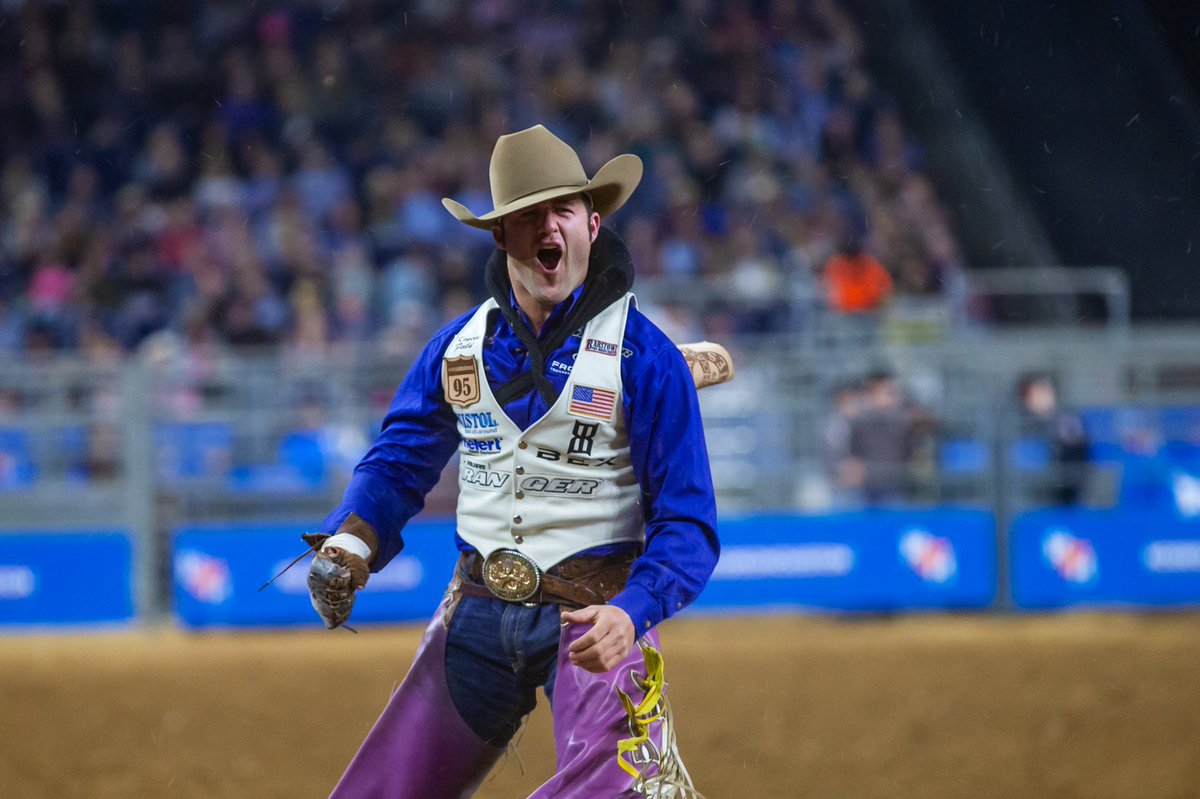 RODEOHOUSTON's tweet photo. Congratulations to 5-time #RODEOHOUSTON Bareback Riding Champion #KayceeFeild on being nominated for the Moment Of The Year Award @HOUsportsAwards ๐คฉ https://t.co/x805TSWaeP