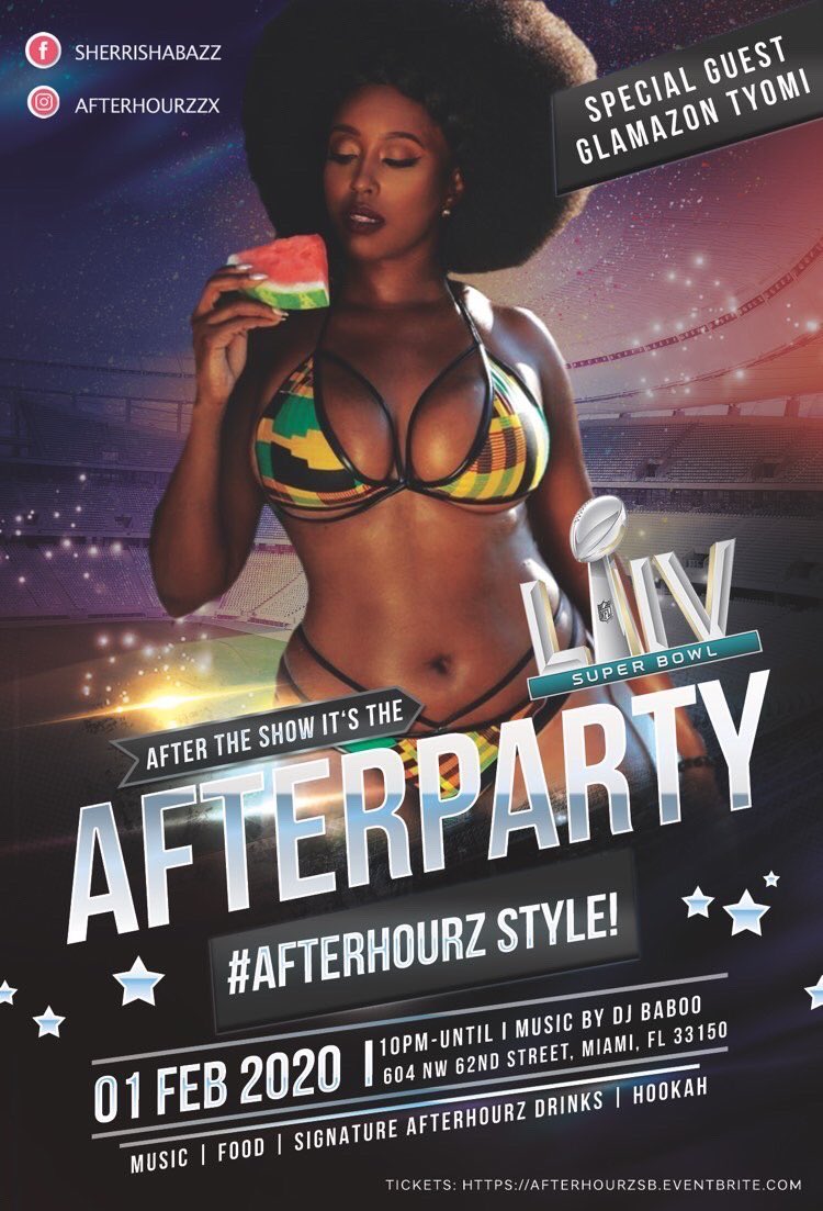 Glamazontyomi's tweet photo. MIAMI! Join me February 1st at The #AfterHourz After Party Super Bowl Weekend.
I will be bringing the art of intimate touch and connection to South Florida with a live demo of Nuru Massage.
Join us https://t.co/vQnnz7Ov0l https://t.co/ceJHLVl9co