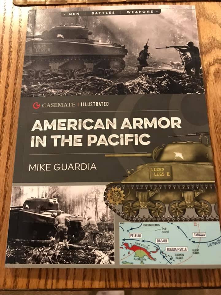 The first copies of "American Armor in the Pacific" have arrived.  Nationwide release this week! @armorden <a href="/ArmorMuseum/">Museum of American Armor</a> #tanks #wotblitz #army