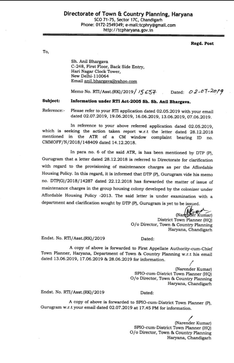 HaryanaHousing's tweet photo. @PMOIndia @cmohry @Dchautala @anilvijminister @kMakrandIAS @DEEPAKKAHUJA @abhishekbehl @TOIGurgaon @aajtak @ABPNews @mukki181 Will department take action this time as as promised by Gurugram office? Earlier they also promised in dec 2018. Why department is delaying??? https://t.co/kmquwFwGZO