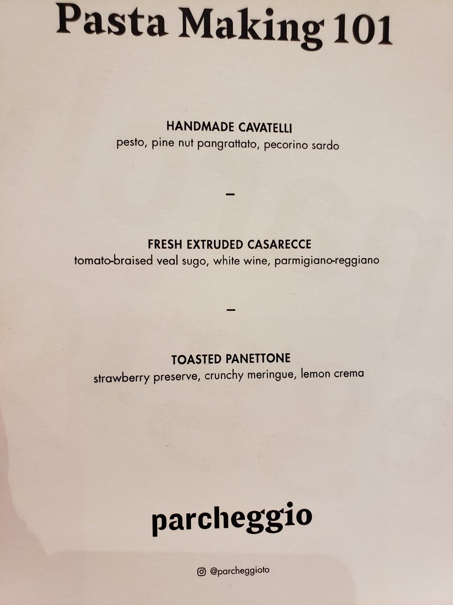 LisaKresky's tweet photo. Week 4 2020 - Activity outside my regular routine - checked out a mall I hadn't been to before (Bayview Village) and saw a live art installation while there, followed by a pasta making workshop at Parcheggio that included a 3 course meal.  @Toronto #livinglifetofullest #pasta https://t.co/uYByrA9Hfl