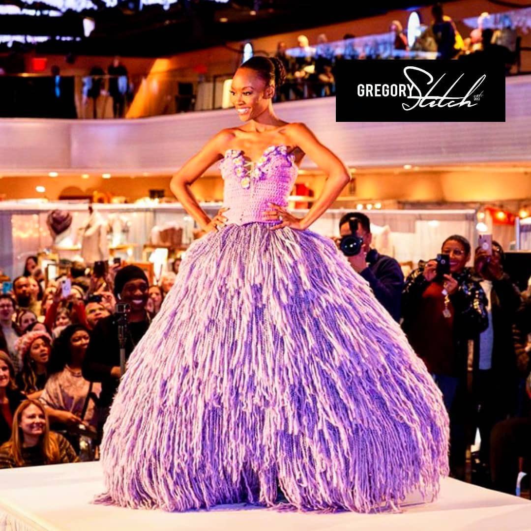 Cairo_c2's tweet photo. What a Success!! CONGRATULATIONS to everyone involved!! Vogue Knitting Live Kaleidoscope Fashion Show was epic🥰!! @vogueknitting @YBLimitedLLC 
Walking for the extraordinary talent #GregoryStitch !  
#LifestyleTwins 
#ClockandFlow 
#VogueKnitting 
#knittersofinstagram https://t.co/TgsI31eZrD