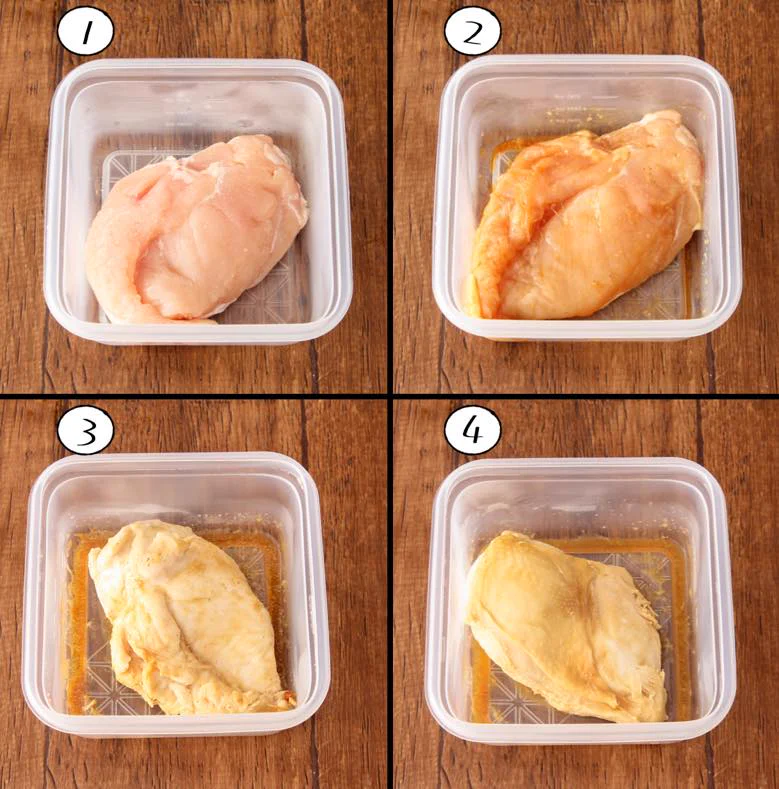 しっとりジューシー美味しそう･･･！電子レンジで作れる鶏胸肉のサラダチキンレシピ！