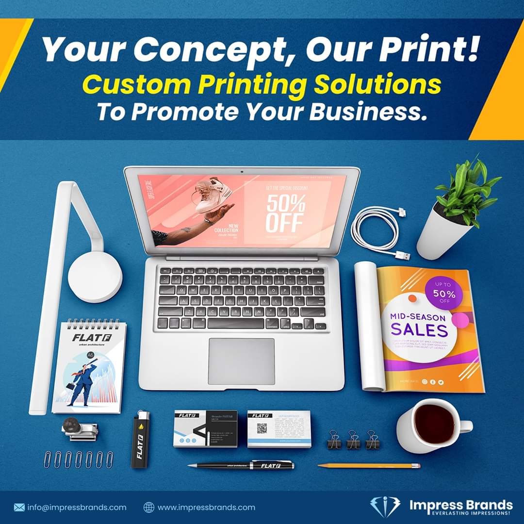 ImpressBrands's tweet image. Get custom printing services from Impress Brands that help in generating cheaper impressions.

#ImpressBrands #CustomPrinting #CustomPrintingSolutions #Printing #CustomPrint #Business #Branding #Impressions
