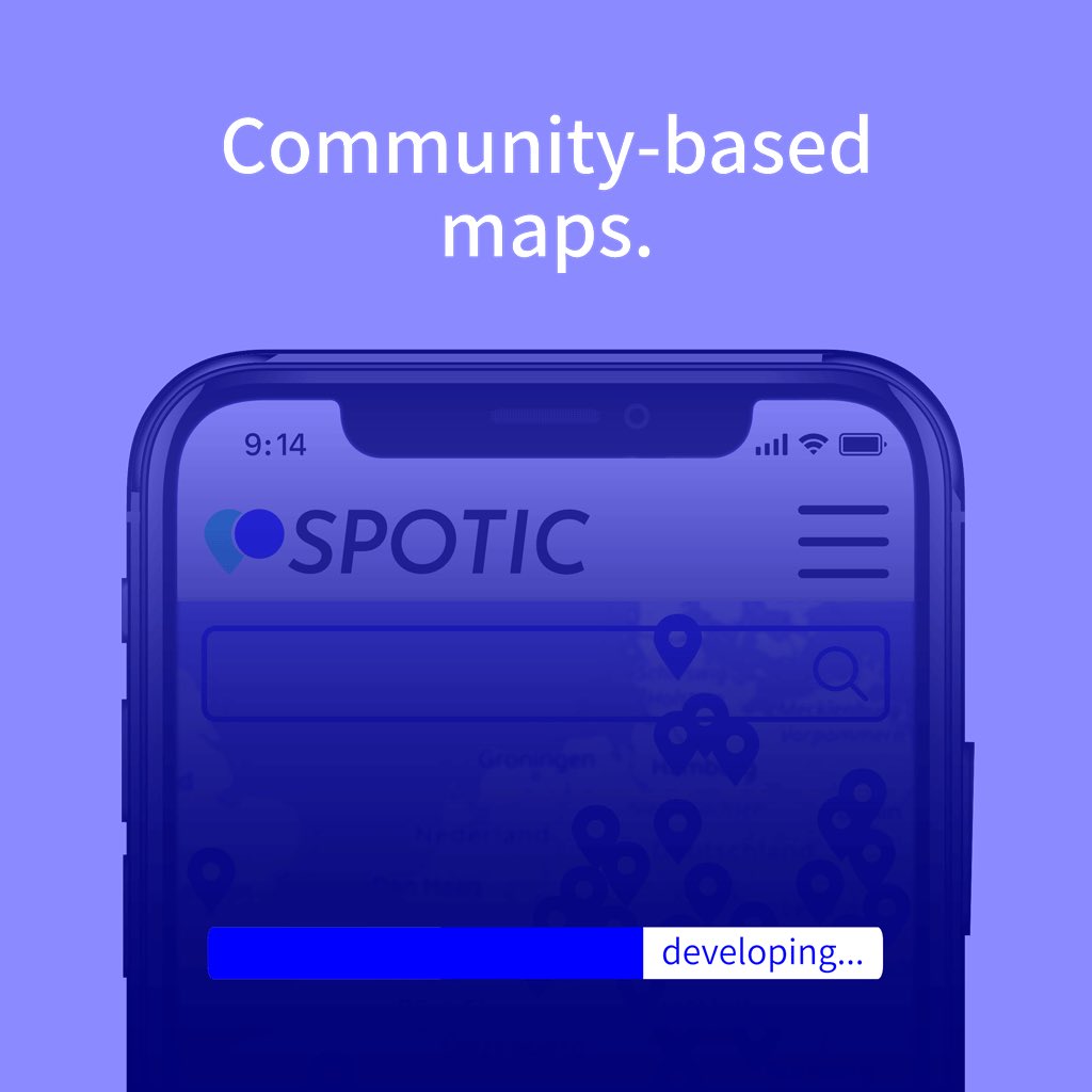 Community based maps. 🏞 Our new platform for creators around the world is becoming reality.
We are working hard to get it online for you.
You will be able to create community-based maps. Show people places they will love.
#spotic #maps #community #startup