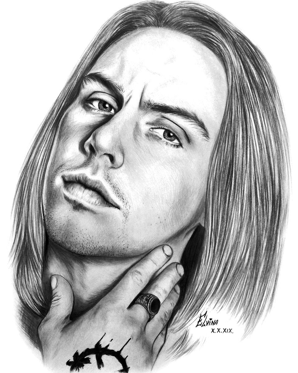Elvina_Esanova's tweet photo. Gabriel Keyes - the frontman of Crashdïet
#art #artist #pencil #drawing #pencildrawing #portrait #sketch #ilovedrawingbeautifulpeople #карандаш #рисунок #скетч #портрет #Crashdiet #Crashdïet #GabrielKeyes #vocalist #singer #rocknroll #sleazerock #sleazemetal #glammetal #glamrock https://t.co/r06cOSdW89