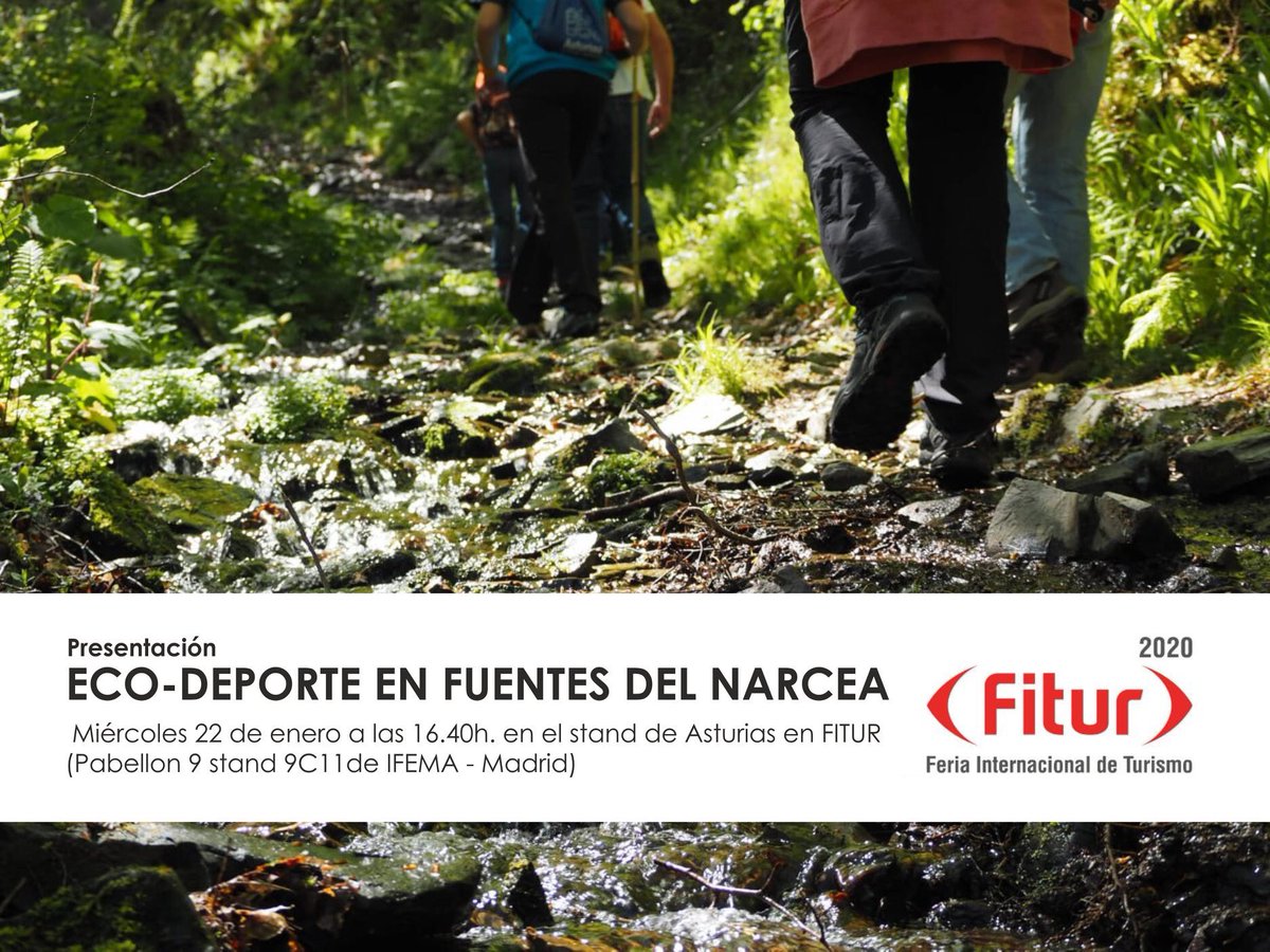 Un año más os esperamos en #FITUR con <a href="/TurismoAsturias/">TurismoAsturias</a>. Este año presentamos “Eco-deporte en #FuentesdelNarcea” Hoy a las 16.40h en el stand de #AsturiasenFitur. 
Si vas a estar por allí ¡ven a saludarnos! 😉