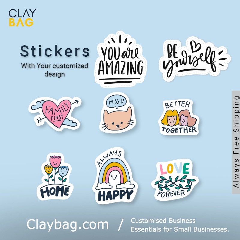 TryClayBag's tweet image. Create Custom Stickers in various popular sizes. With a min quantity of just 50 pcs. Prices start from Rs. 2.90. 
Order ur Non Tearable Stickers. Brand building made affordable. 
Order now tinyurl.com/vjw8qsu
#claybagpulse #customizedsticker #decal