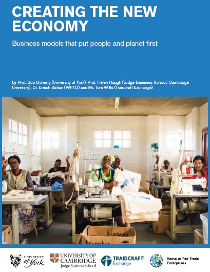 Creating the New Economy: Business models that put people and planet first
@WFTO_FairTrade @traidcraftexch @CambridgeJBS @UniOfYork 

wfto.com/jointhebusines…