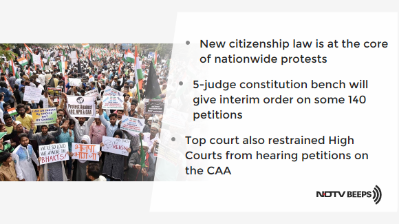 Top Court Refuses To Stay Citizenship Act, Centre Has 4 Weeks To Respond https://www.ndtv.com/india-news/citizenship-act-caa-case-no-stay-on-citizenship-act-for-now-supreme-court-says-interim-order-on-peti-2167814 … #NDTVNewsBeeps