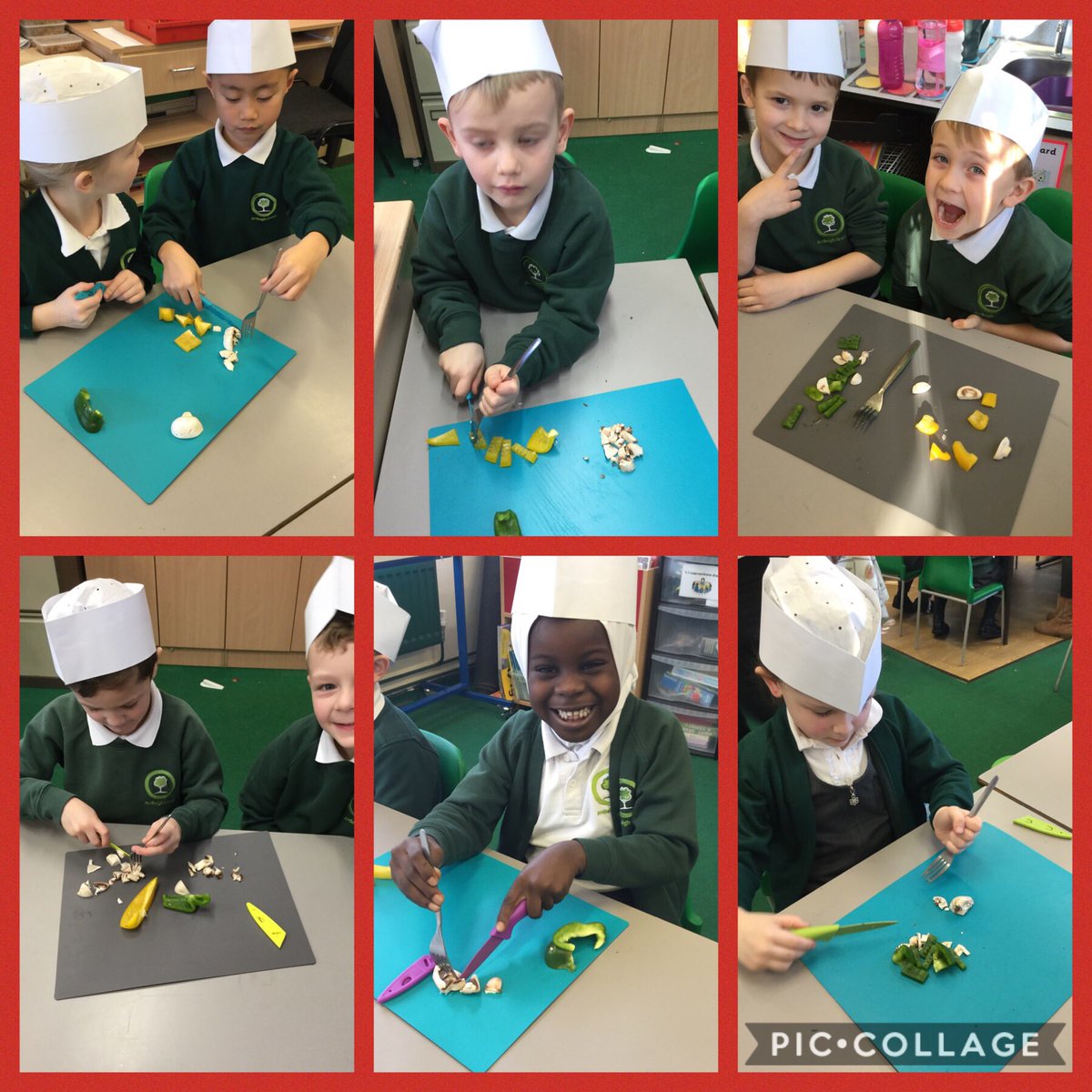 AGInfschool's tweet photo. Chinese cooking with @MarkBorrell yesterday. Celebrating the Chinese New Year with time to talk ingredients, chop vegetables and safely stir fry our chow mein in a wok. We hope they were as tasty as they smelt! #agischoolwoodpeckers #agischooldt #agischoolevents https://t.co/TwrtZMvET9