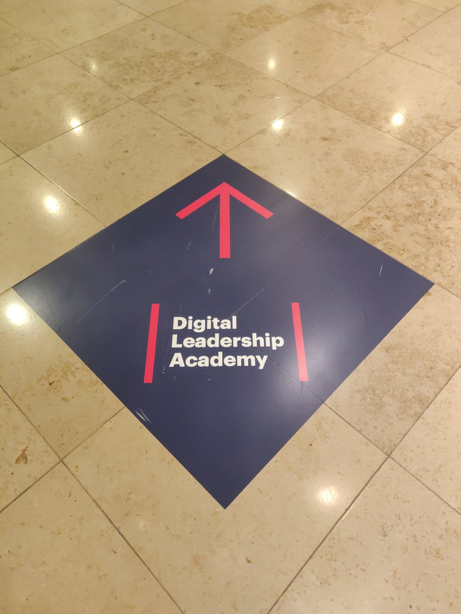 This way please :-) #L2 @L2_Digital thanks for organizing this Digital Leadership Academy.