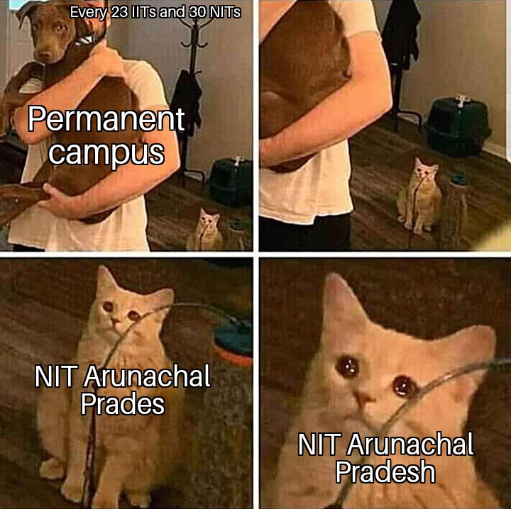 PhassangC's tweet photo. #NITArunachalPradesh 
#ArunachalMangeCampus 
@KirenRijiju 
@MHRD https://t.co/89oq9UKCj5