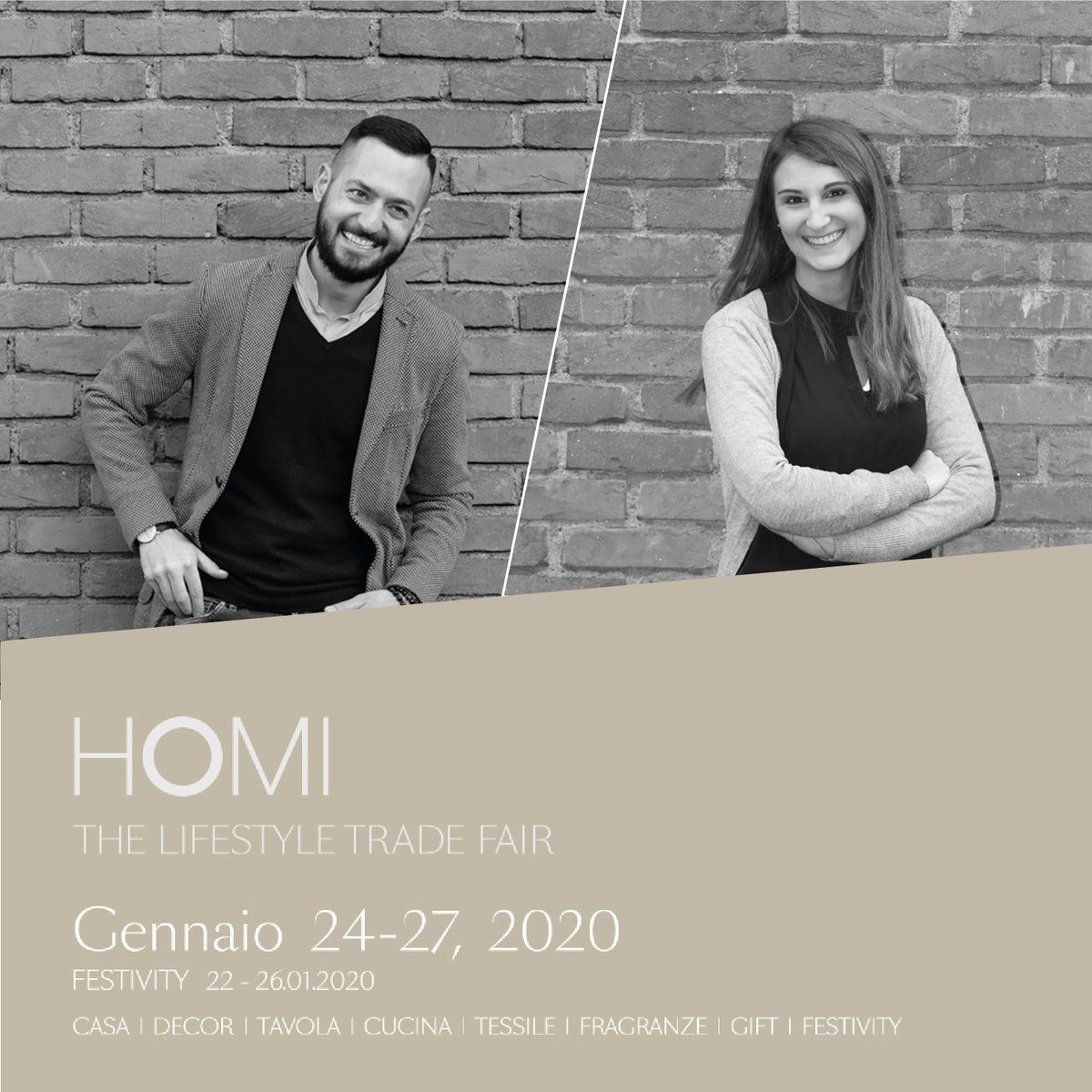 MmaProjects's tweet photo. We're among the 11 young archi firms, selected by @homimilano’ call for speakers launched by @FOA_Milano!
Designer #AndreaRonzoni, and Architect #JessicaSpinelli will present our latest works in #hôtellerie and #living, next 24/01 at @FieraMilanoSpa, #HomiLab, pavilion 2! https://t.co/L3DySwwy9l