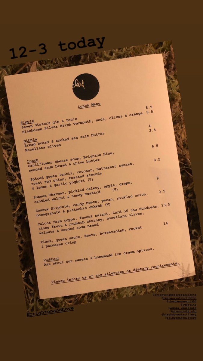 chardrestaurant's tweet image. Lunch today 12-3 ✨

#lunch #brighton #brightonandhove #hove #sussex