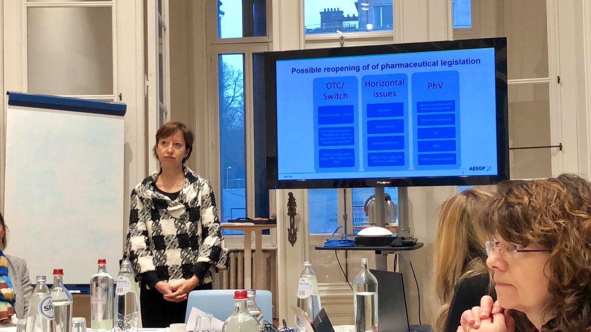 IGEPHA's tweet photo. Mit der @aesgp Joint Regulatory Affairs - Pharmacovigilance Committees session geht es heute weiter in Brüssel.
#IGEPHA #SelfCare #AESGP https://t.co/OYDNdDN3zc