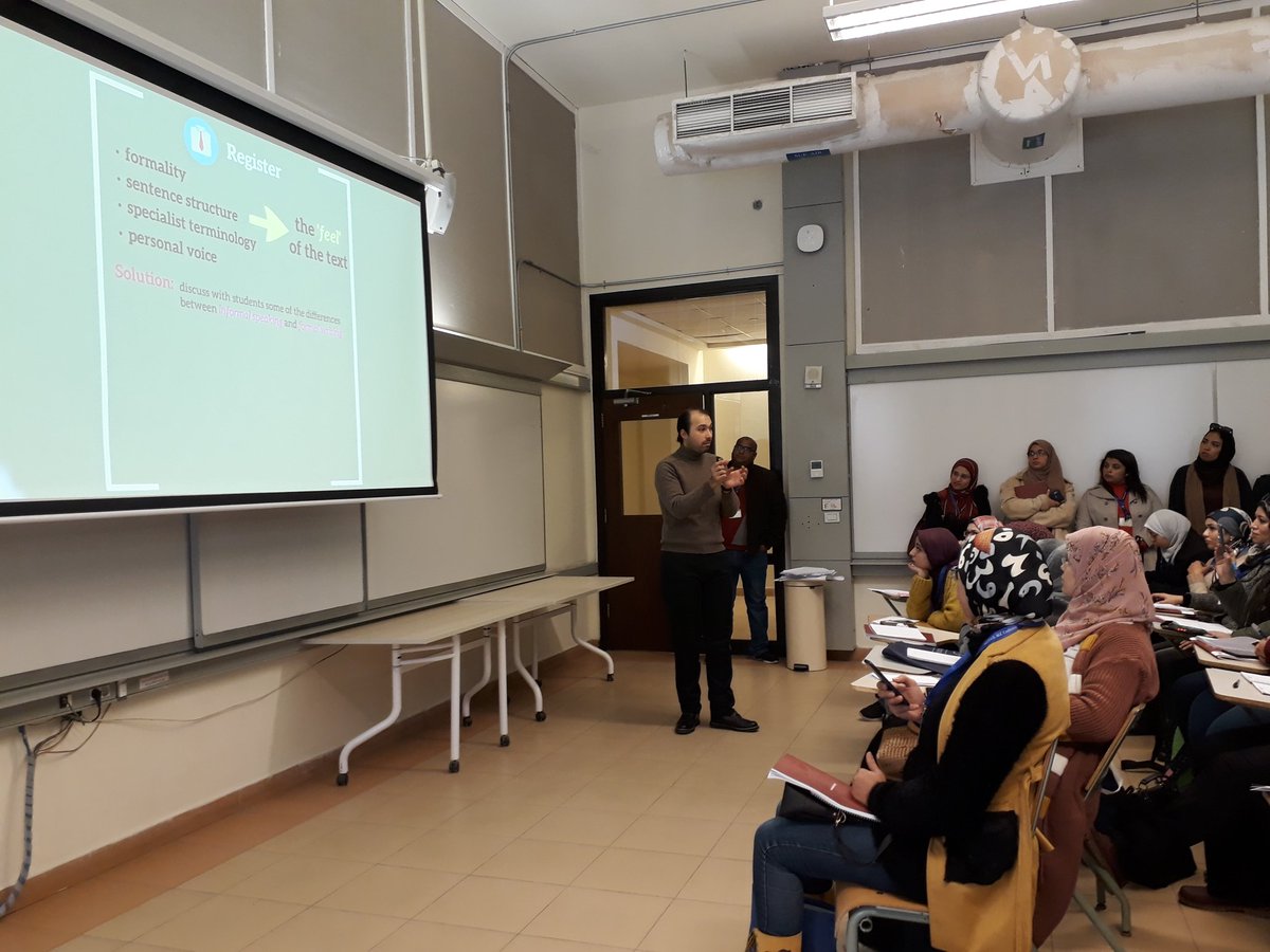 hebatobar's tweet photo. #NILETESOL2020  @NILETESOL_LTSIG
Approaches to Teaching Writing: Academic Perspectives
Mr. Mostafa Mahmoud https://t.co/9YB3bYCnpT