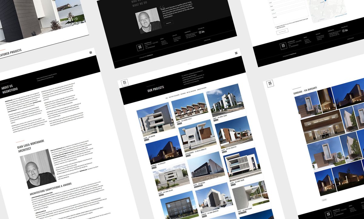 ElmwebInfo's tweet photo. Realizzazione di un sito web responsive, di aspetto minimal, per lo studio di architettura MGGM Studio di Carpi (MO).
https://t.co/aRheMQJLfo
#architetto #architettura #webdesign #sitoweb #website #carpi #modena #pesaro #wepesaro #elmweb https://t.co/P4brFVRhp5