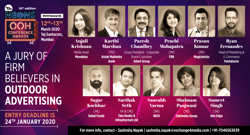 The Grand Jury is here to give their verdicts on best campaigns of this season! The 10th edition of NEONS #OOHawards is back with a whole lot more energy, bigger campaigns and ample amount of competitive spirit. Submissions are open!  bit.ly/2LrUa9f