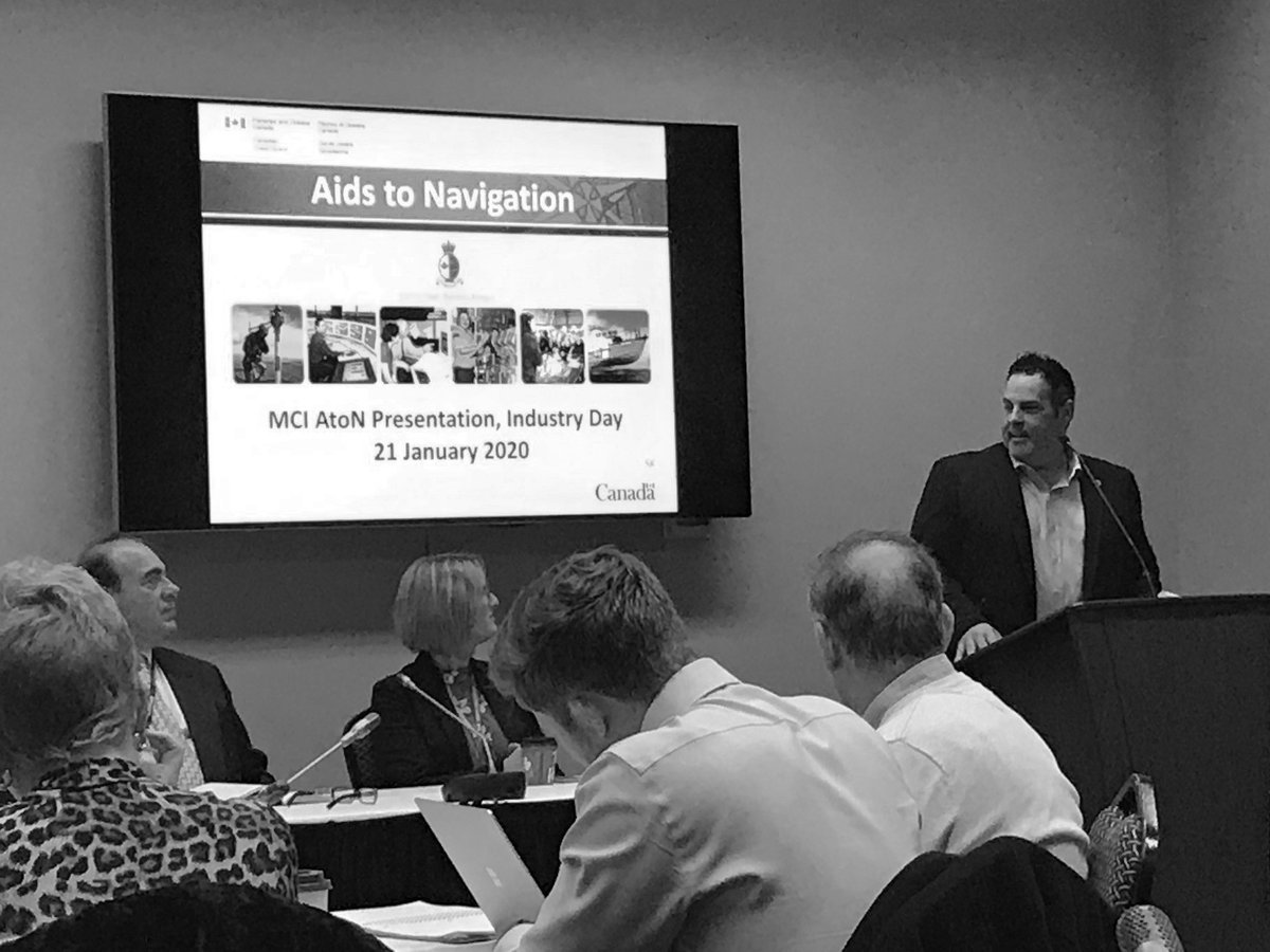 Yesterday our US-based Sales Director Joel Box attended the Canadian Coast Guard Aids to Navigation Industry Day. It was very informative and we gained a better understanding of Canadian Coast Guard Aids to Navigation procurement plans in upcoming years. #GateHouseMaritime #AtoN