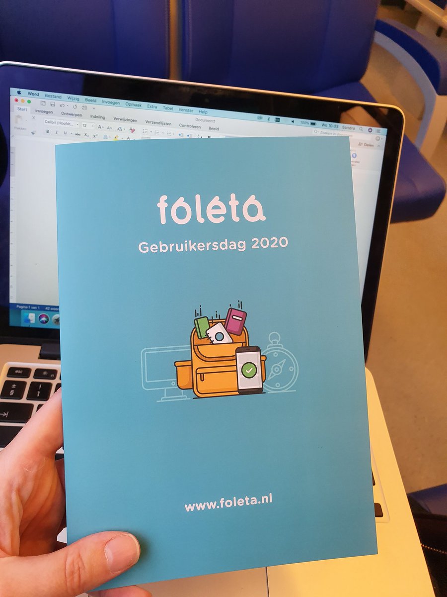 Onderweg naar Utrecht voor de <a href="/foletabv/">Fusyon Formatieplanning (Foleta)</a> gebruikersdag. Onze gebruikers kunnen vanmiddag verschillende sessies volgen. #zinin