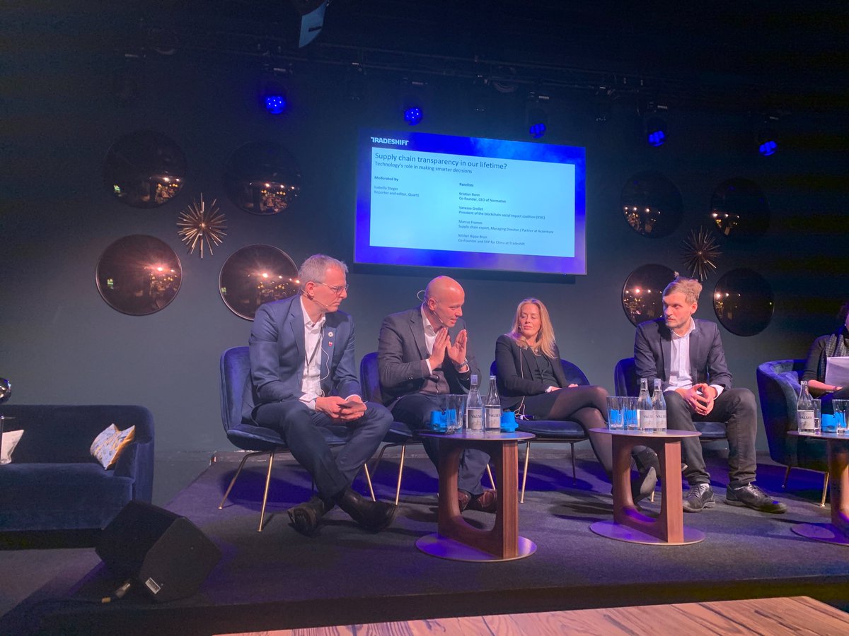 .<a href="/marcus_fromm/">Marcus Fromm</a> says: “Technology alone is not the solution for sustainability. Education alone is not the solution. The way companies are run needs to change. Supply chain sustainability needs to be a parameter of running a business.” -  #TradeshiftatDavos