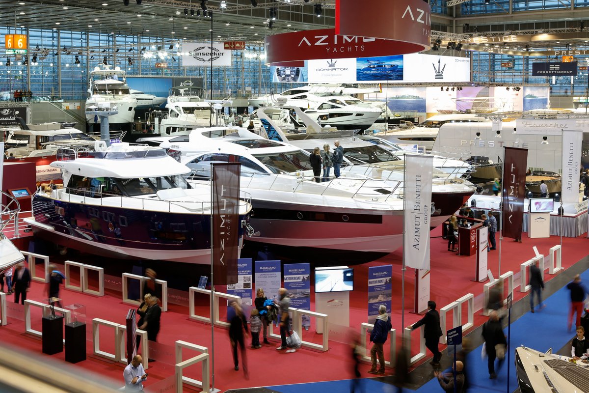 SYTenders's tweet photo. Biggest boat show in the world. Come and meet us at #Dusseldorf #SuperyachtTenders https://t.co/bElIb25n6S