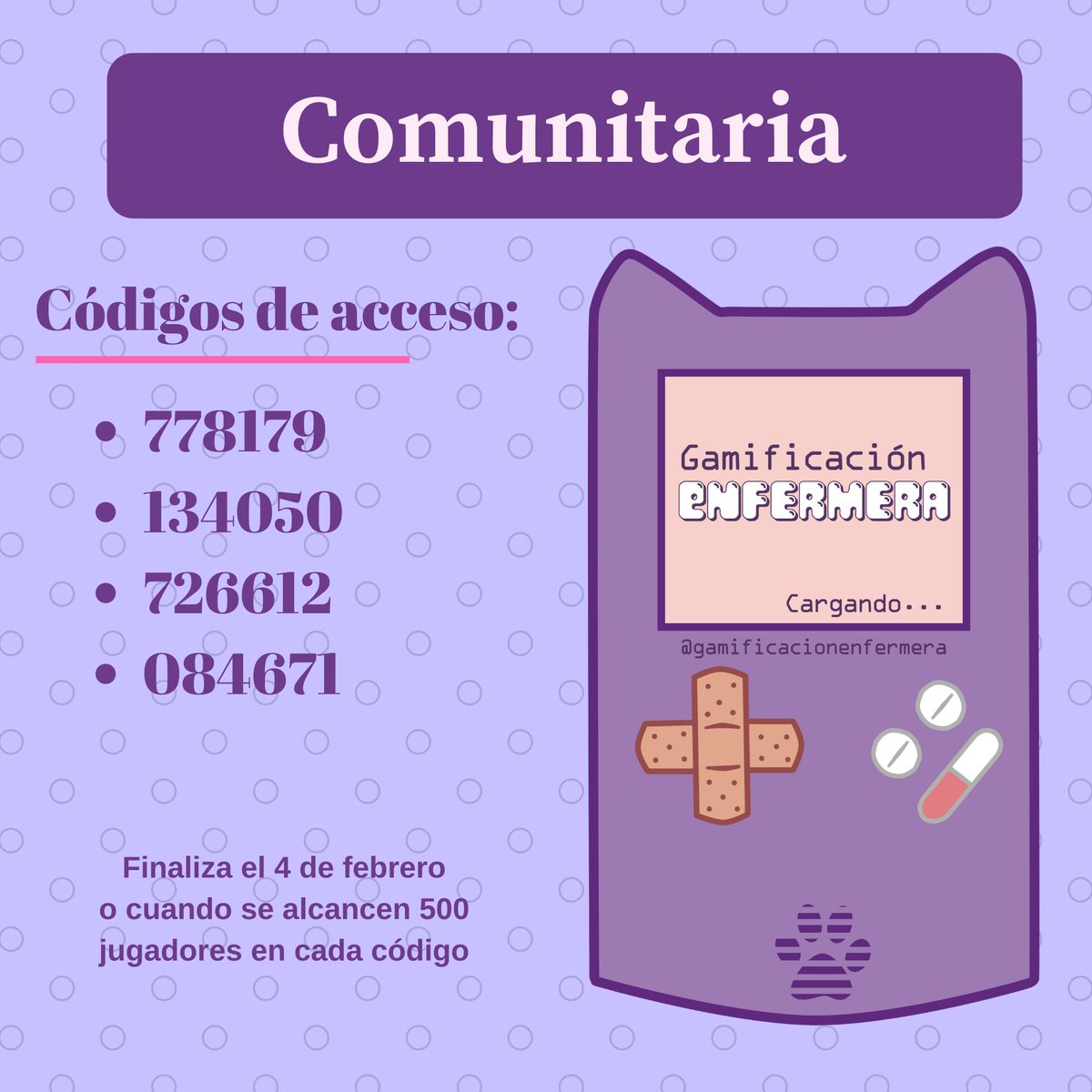 Maria_Glvez's tweet photo. ➡️ ¡PACK DE JUEGOS #EIR!
Para haceros estos días más amenos y provechosos os traigo un pack de juegos con temas 🔝: Fundamentos 📚, investigación🔬, comunitaria👨‍👩‍👧, ginecología🤰🏻, administración 💰 y cardiología❤.
Acceso: https://t.co/kcMQsAMFXd
¡Una plaza es vuestra 💪🏻!
#eir2020 https://t.co/nLI1cieX86