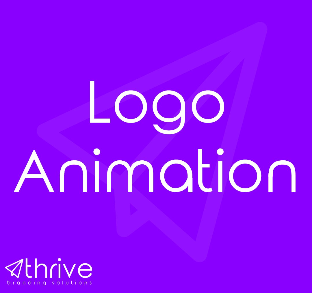 We're posting details about all of the services we offer on Instagram and Twitter every day. Today it's all about logo animation. Head over to <a href="/wearethriveuk/">THRIVE</a> on Instagram and Facebook at midday to find out what we can offer you!