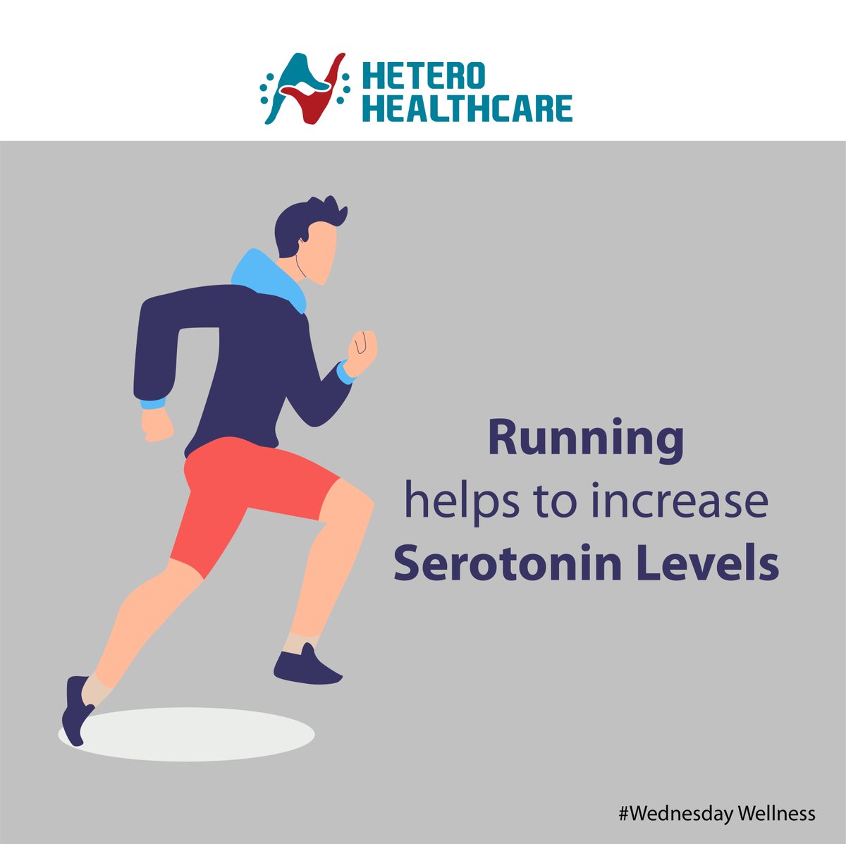 _HHCL_'s tweet photo. Running and biking, are the most likely to boost serotonin levels. This increased serotonin can help combat depression, anxiety, stress, etc.
#Running #SerotoninLevels #WednesdayWellness #HeteroHealthcare https://t.co/pxOXFXR1sY