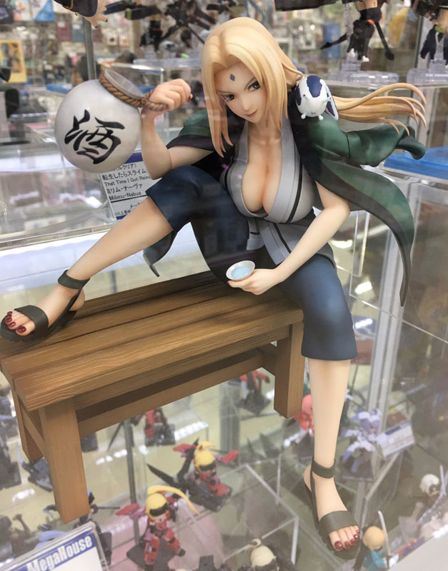 あみあみ秋葉原店 秋葉原ラジオ会館店 メガハウス様の Narutoギャルズ Naruto ナルト 疾風伝 綱手 Ver 2 完成品フィギュア 展示中です Naruto