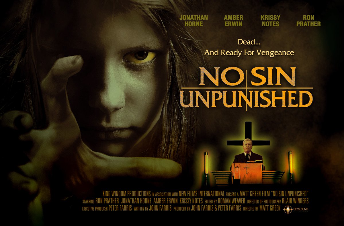 DeadBuriedBack's tweet photo. Have you ordered your copy of No Sin Unpunished from NY Times best-selling author, John Farris?  Movie is based on his short story "Horroshow". https://t.co/qQBcIqCDzY