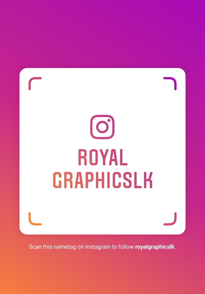 royalgraphicslk's tweet photo. Follow me on Instagram! Username: royalgraphicslk
https://t.co/aQ644Efybn https://t.co/c8Sslx2G3K