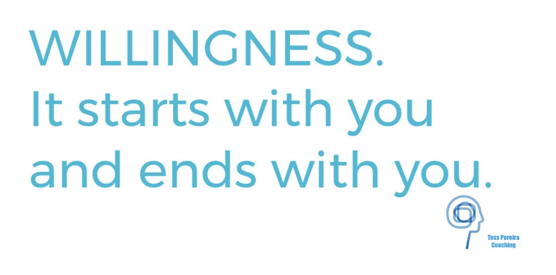 CoachingTess's tweet photo. #willingness #tesspereiracoaching https://t.co/mL704xNvFG
