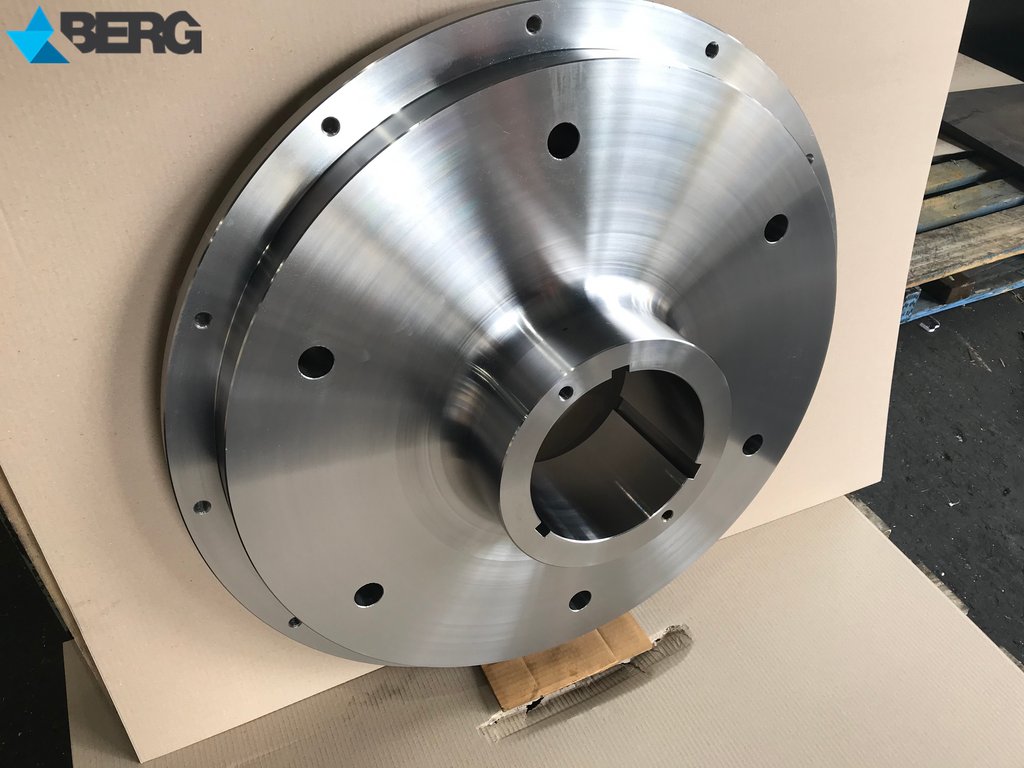 Another #precisionmachining and welding job successfully completed by the #BergEngineering Brisbane Workshop. This Worm Wheel Spider Hub for one of our Alumina industry clients was fully prepped machined, welded, drilled and slotted here at Berg. 
#itsaBergthing