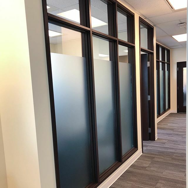 brenric_group's tweet photo. A look at a recently completed full floor office renovation in Victoria — custom wood window and door frames with privacy glass. https://t.co/a4D3JEUApo https://t.co/WcikFsvC5M