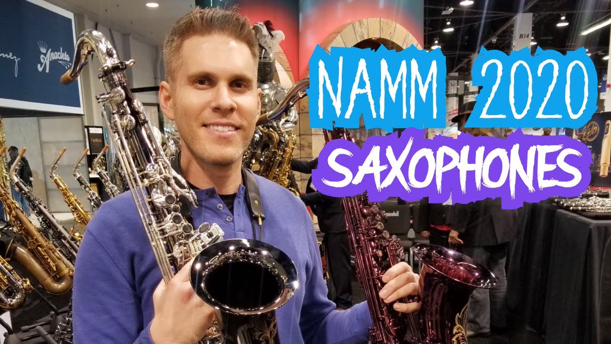 BriansThing's tweet photo. Check out my new video! An overview of the best convention in the world from the eyes of a saxophonist! @NAMMShow #NAMMShow #NAMM2020 #saxophones #saxophonists https://t.co/KILA4U54Pe https://t.co/OCVXRRa7wO