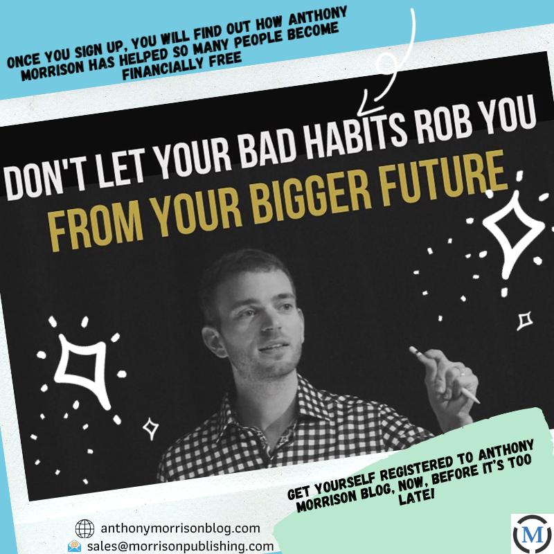 Subscribe today with Anthony Morrison Blog and sign up for his courses to enjoy financial freedom. Join today👉🏿🔗anthonymorrisonblog.com

Share Through &amp; Help Us To Spread!

#AnthonyMorrison #AnthonyMorrisonBlog #BlogBusiness