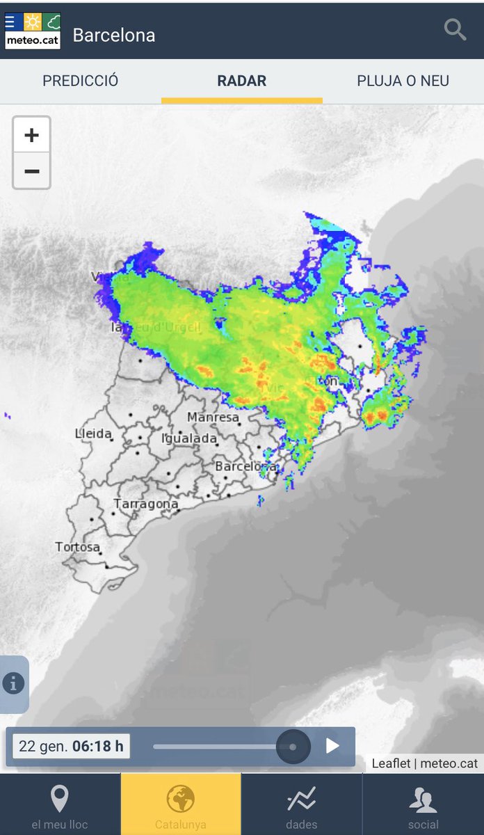 ajuntamentvng's tweet image. Bon dia. El radar mostra una treva per aquestes pròximes hores. ⚠️Continuem en alerta perquè la previsió indica que les pluges es reactivaran cap al migdia. 
Información @meteocat actualitzada m.meteo.cat/temps-actual Recordeu seguir les indicacions @PLVNG i serveis emergència