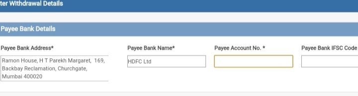 Daniel41359879's tweet photo. @HDFCBank_Cares 
Hi , Team Request your help in providing the below information. 
Details required are Payee
-Payee Bank Address, Payee Bank Name, Payee Account Number and 
-Payee Bank IFSC code..
payee account number will be my..  File number 601*** correct? Info requested. https://t.co/nLmhfQ5nAz