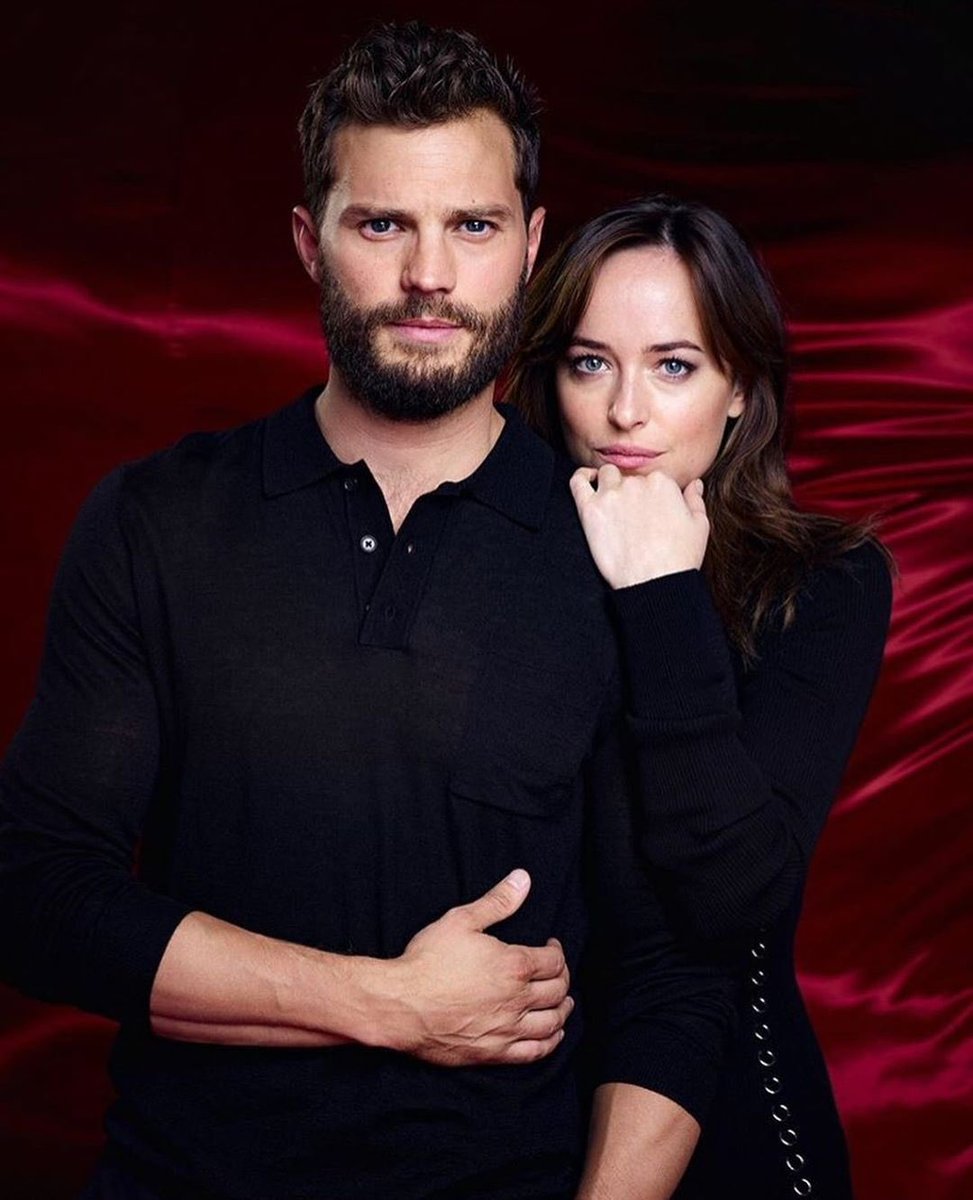 These NEW/OLD pic are really making me nostalgic from the old fifty shades days 😍😭 #fiftyshades