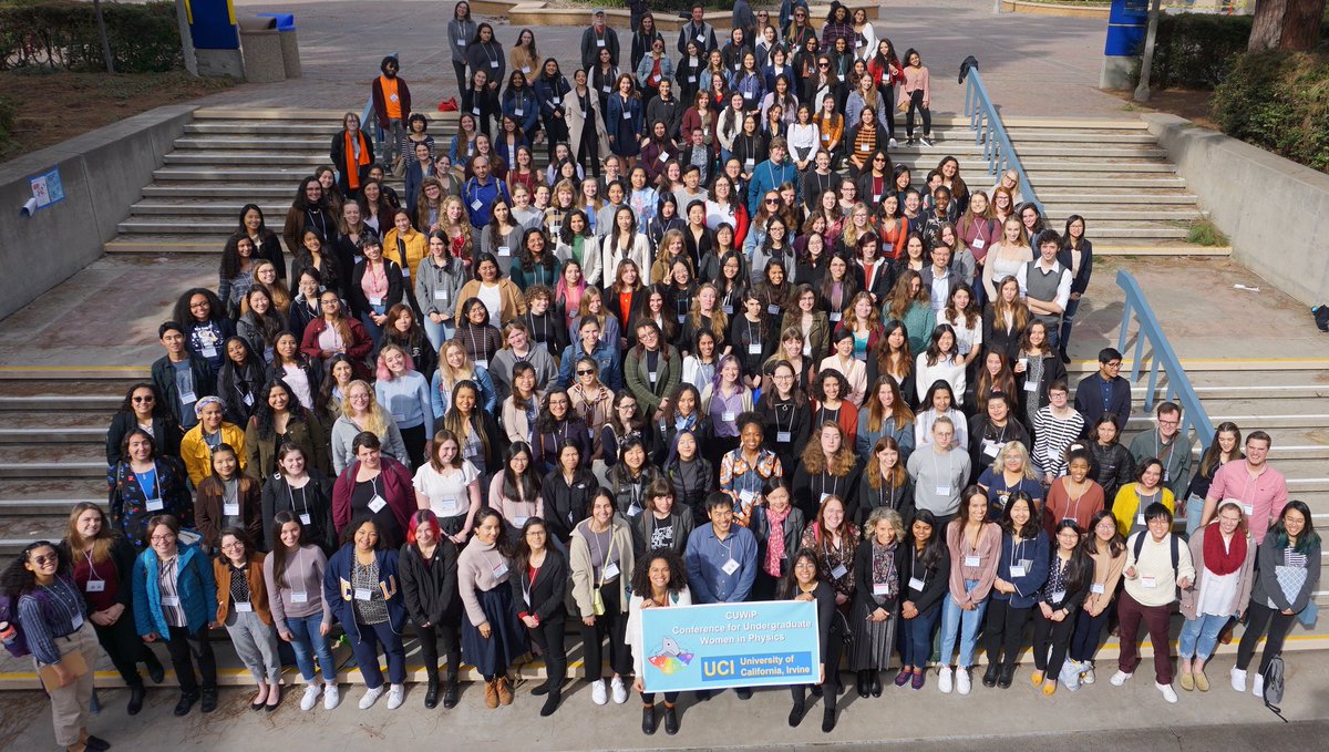 ucicuwip's tweet photo. CUWiP at @UCIrvine hosted by @UCIPhysSci @UCIPhysAstro was a success! We hope this conference inspired and empowered each and every attendee to continue your future endeavors in physics. 

#CUWiP2020 #CUWiP2020UCI https://t.co/3GvfTqFjKs